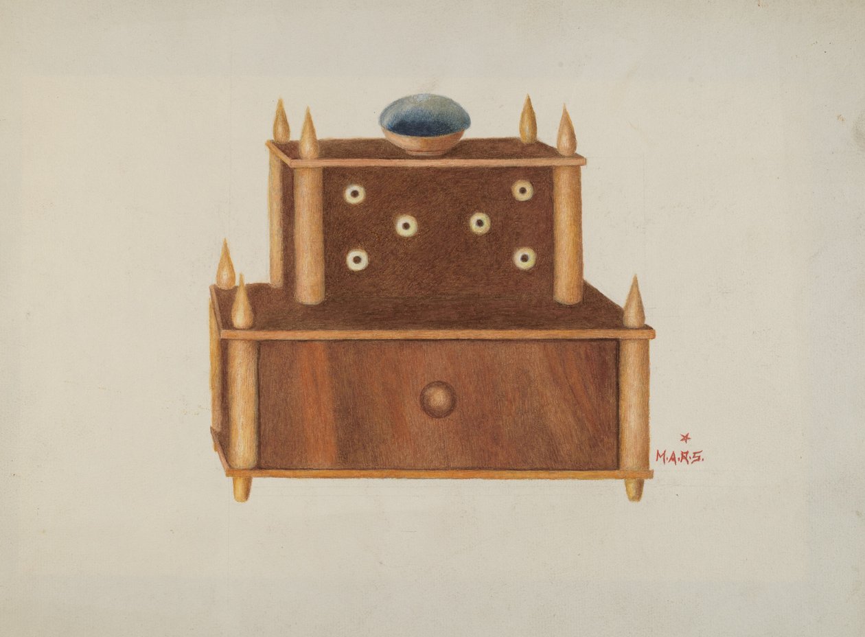 Bureau door Margaret Stottlemeyer