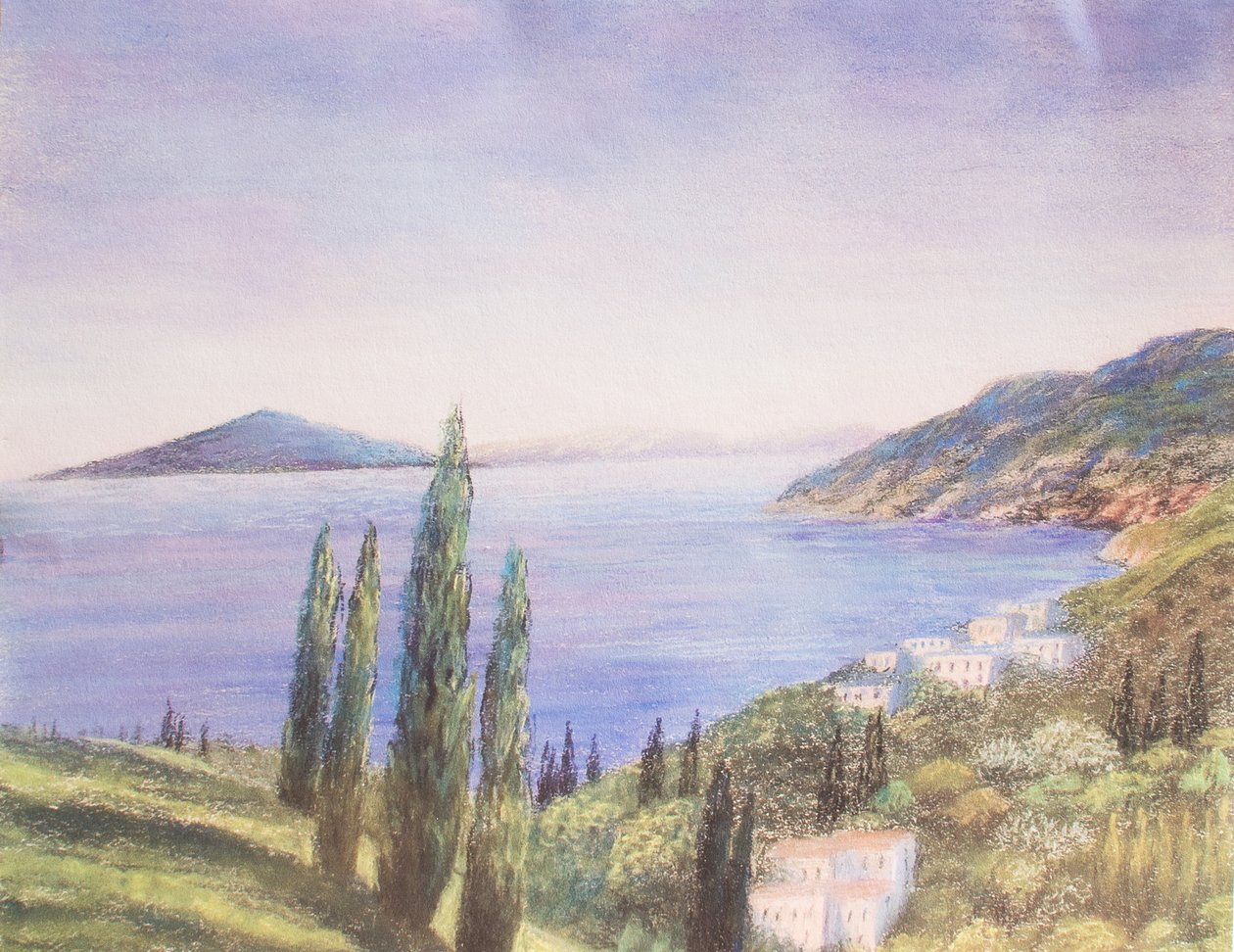 Italiaans tafereel, 1999 door Margo Starkey