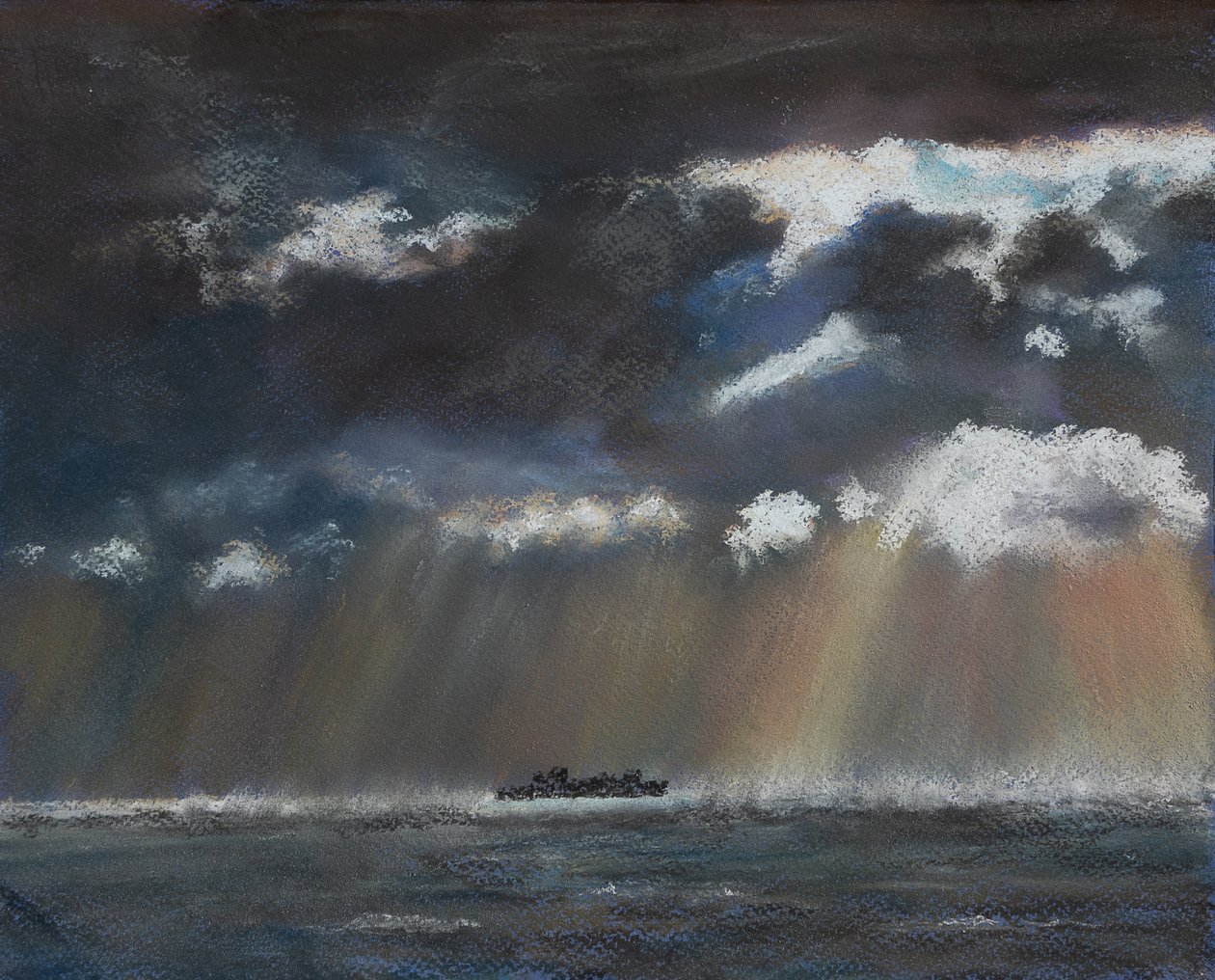 Buien op zee, 2022 door Margo Starkey