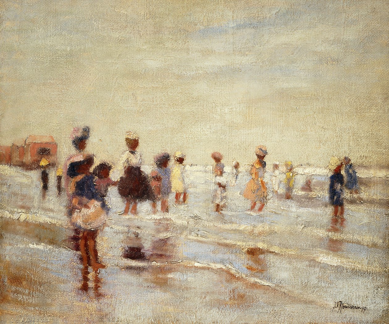 De baders door Marguerite Rousseau