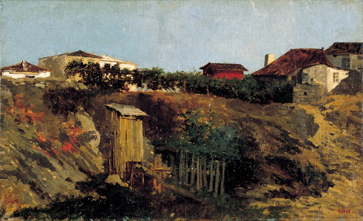 Portici Landschap door Marià Fortuny