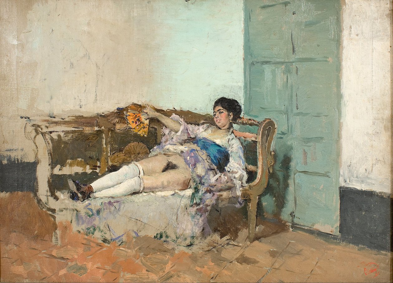 Carmen Bastián door Marià Fortuny