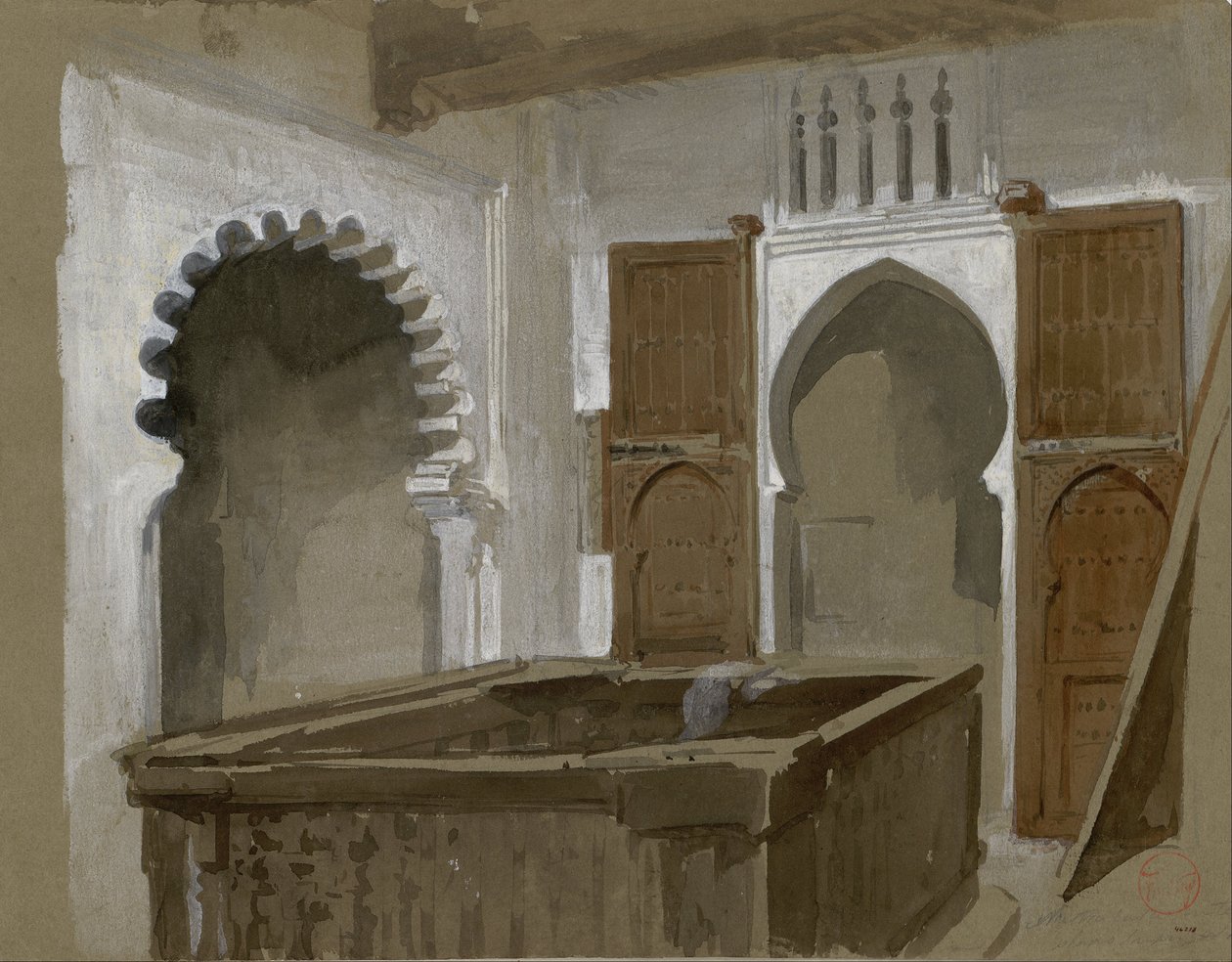 Ons huis in Tetouan door Marià Fortuny