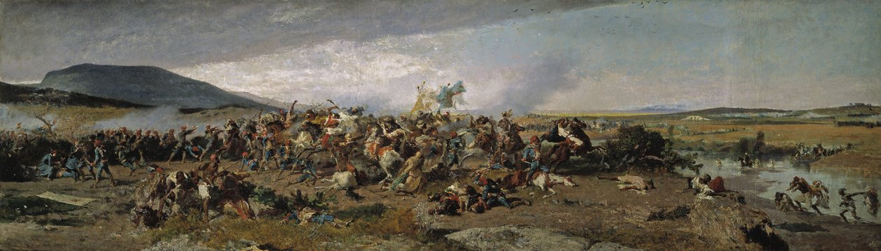 De Slag bij Wad-Ras, 1863 door Marià Fortuny
