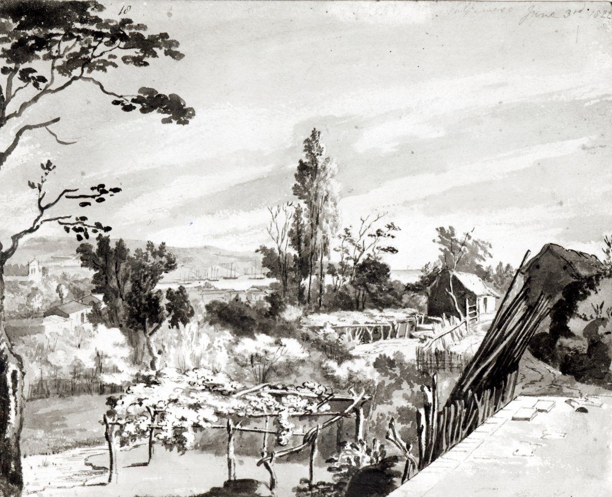 Valparaiso 1822 door Maria Callcott