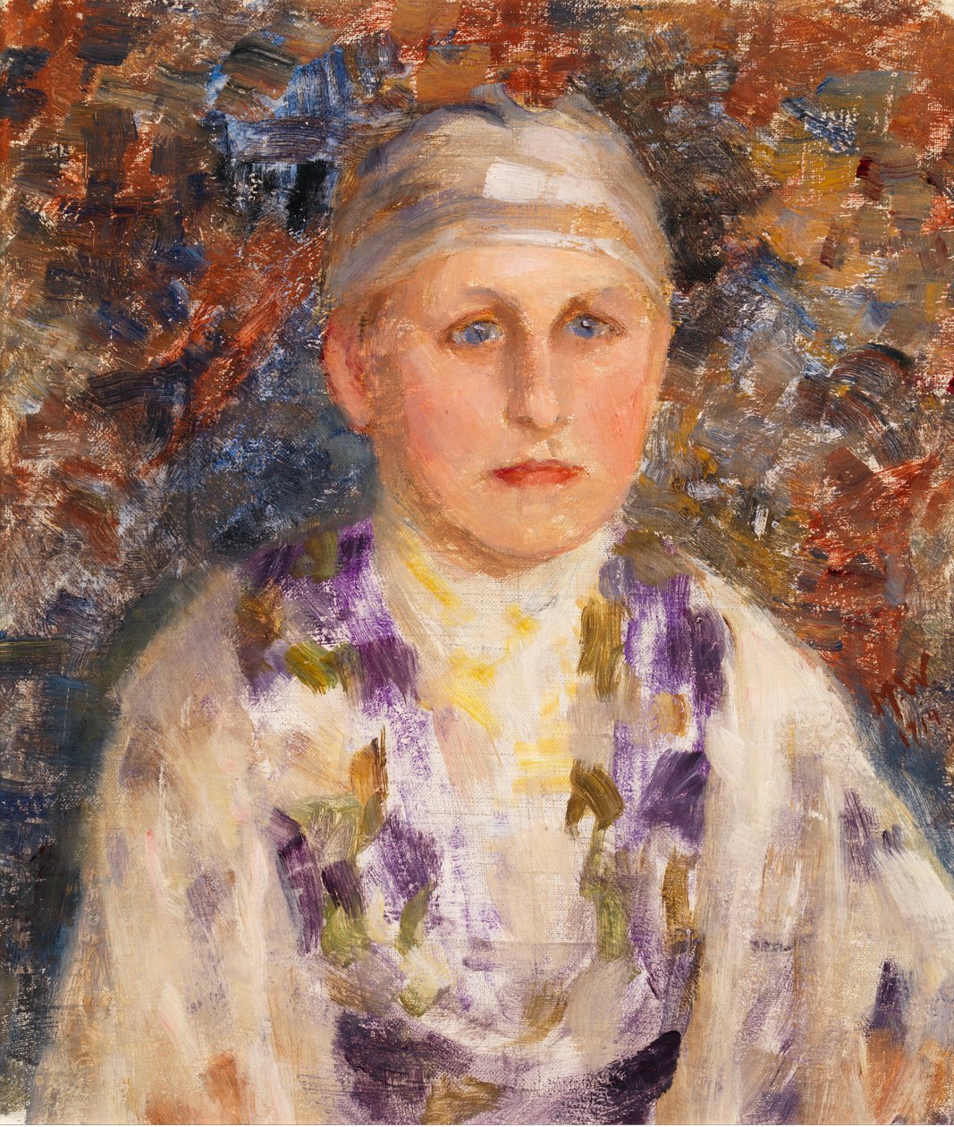Bretonse vrouw door Maria Wiik