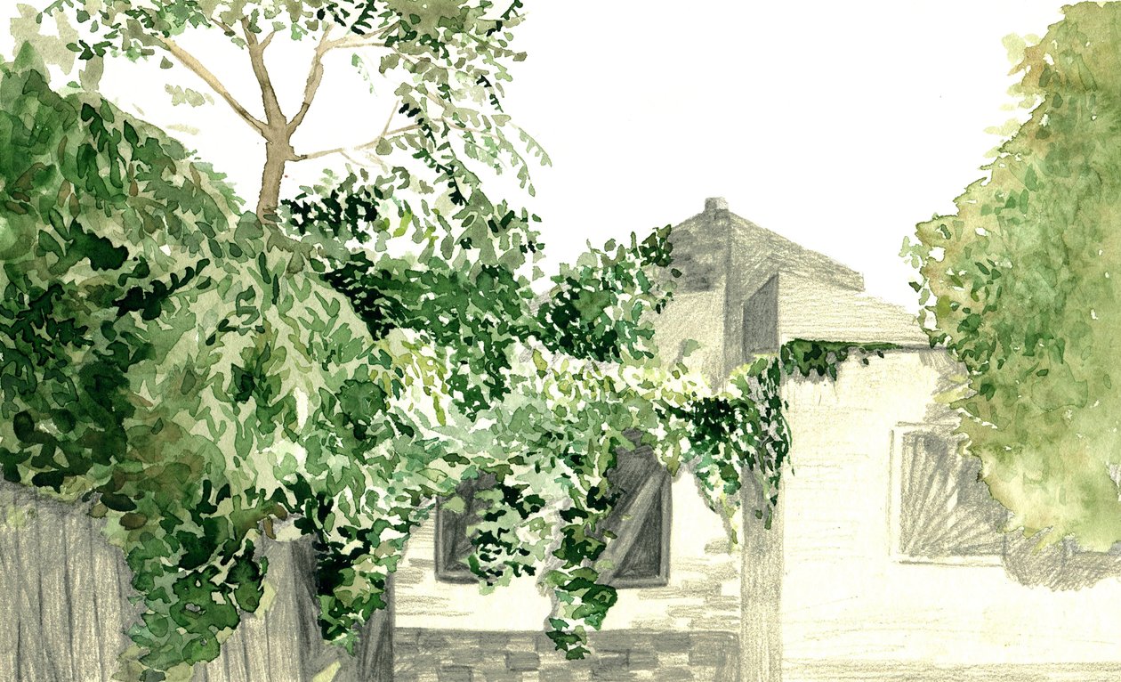 Landschap, 2020 door Maria Basea