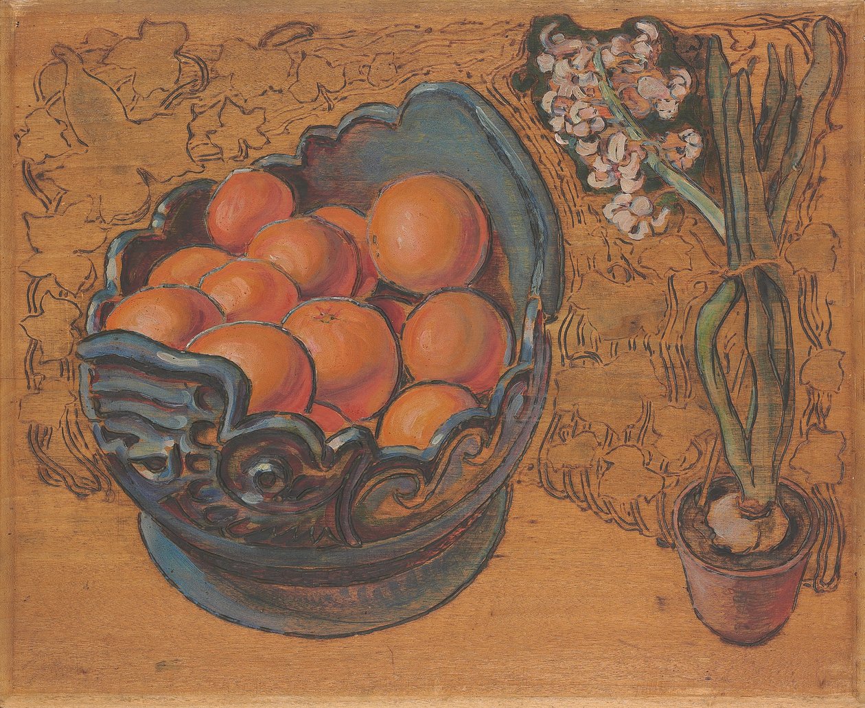 Sinaasappels, 1895 door Maria Iakunchikova
