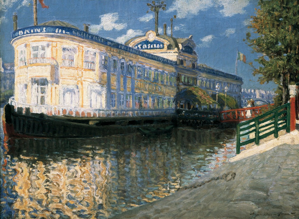 Gele baden in Parijs door Maria Pidelaserra Brias