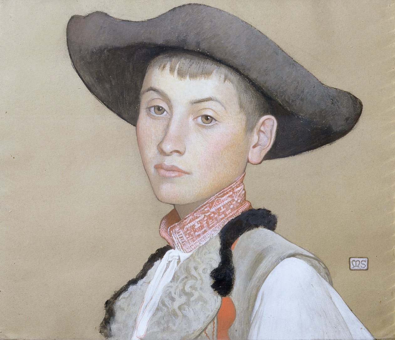 Een jonge Slowaak door Marianne Stokes