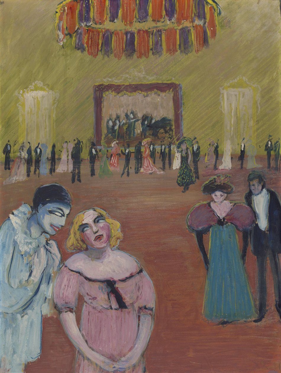 Balscène door Marianne von Werefkin