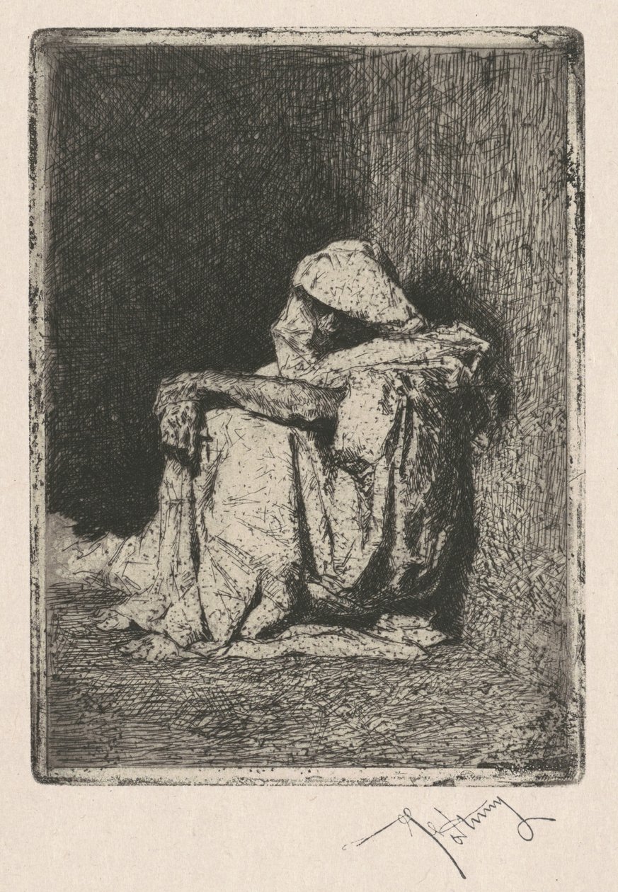 Zittende Arabier door Marià Fortuny