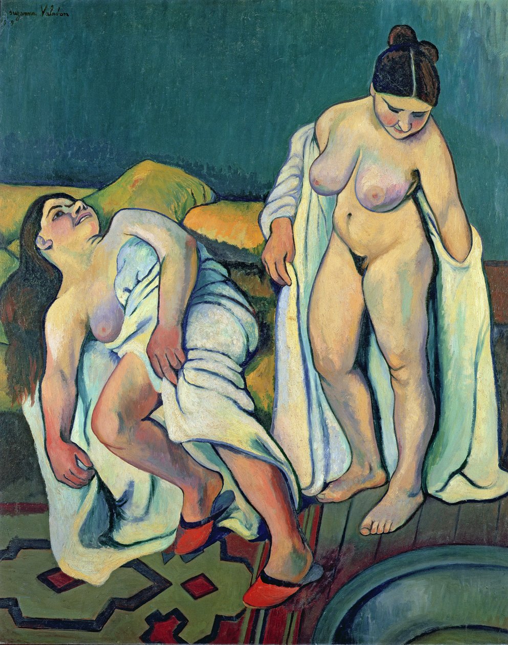Na het bad door Marie Clementine (Suzanne) Valadon