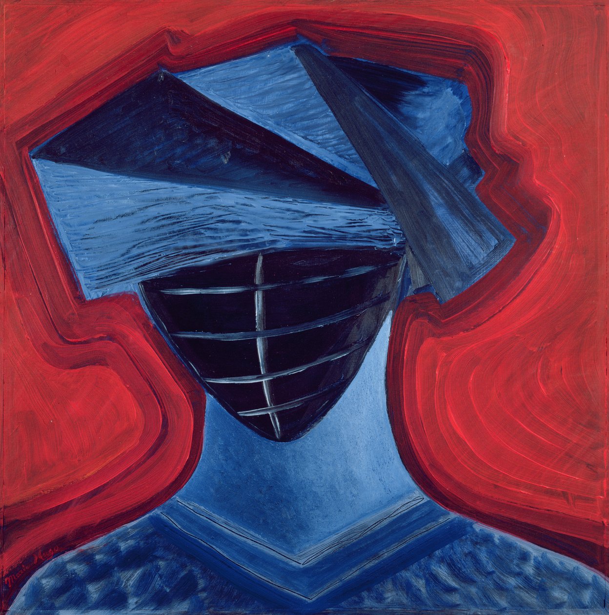 Masque III, 1991 door Marie Hugo