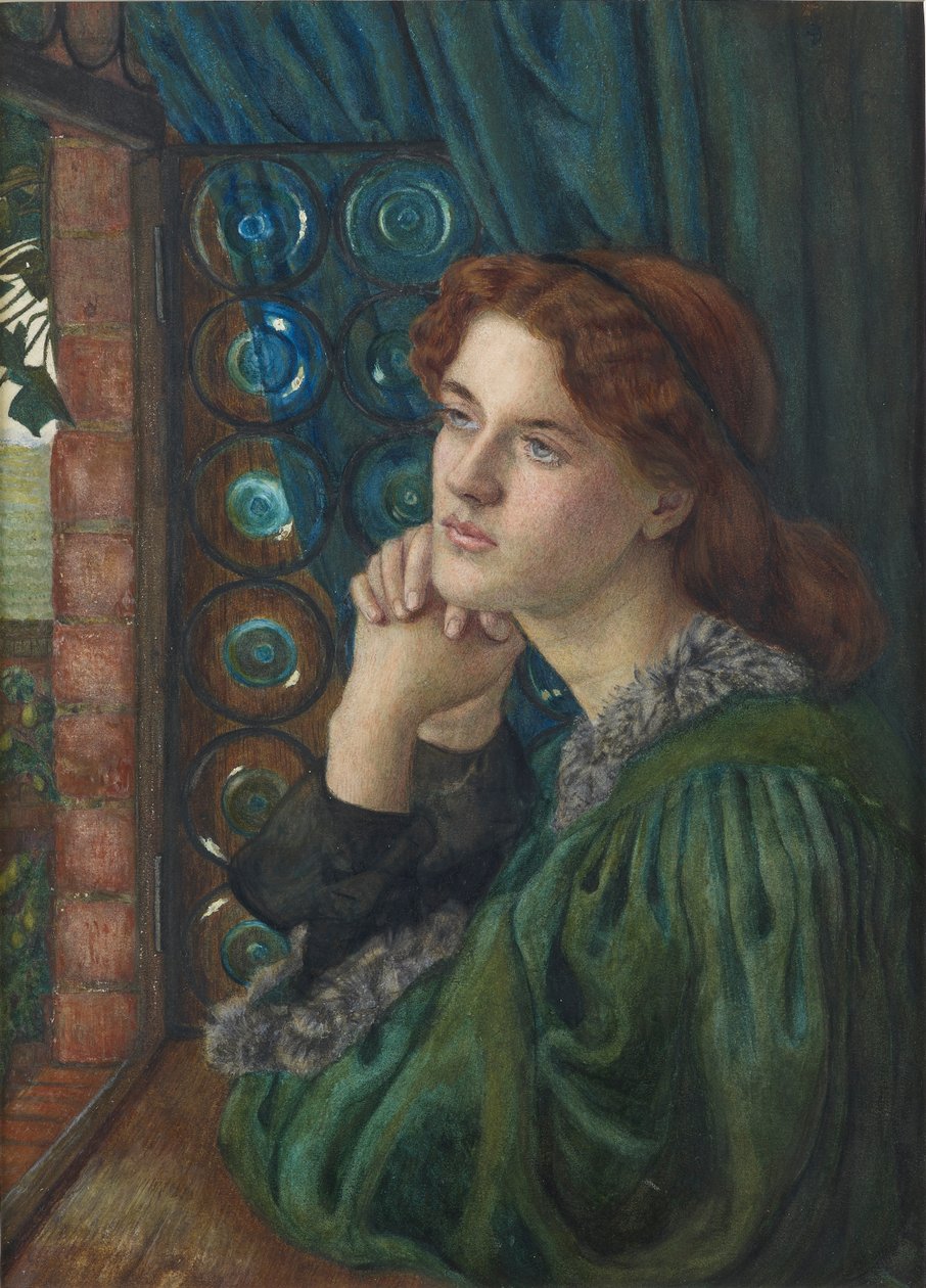 Mariana door Marie Spartali Stillman