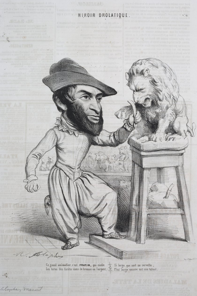 Miroir Drolatique: No. 6 door Marie Alexandre Alophe