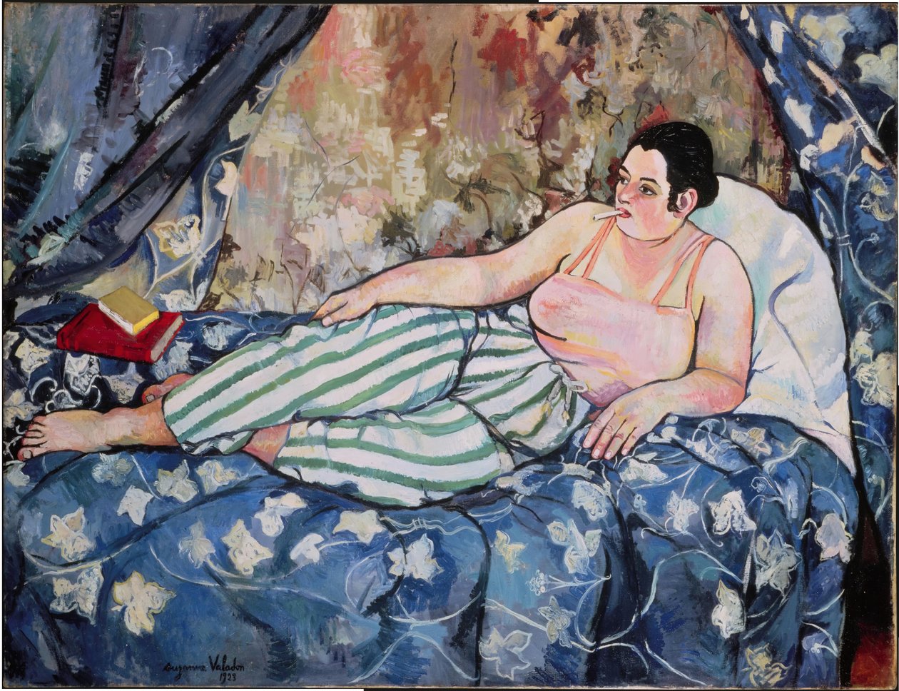 De Blauwe Kamer door Marie Clementine (Suzanne) Valadon