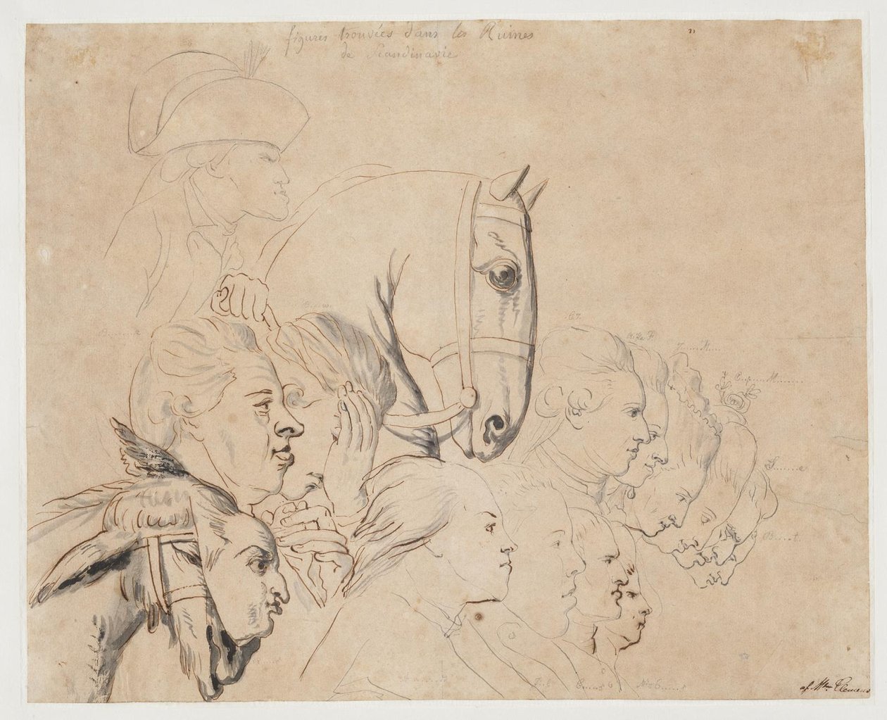Personen in Paleisrevolutie 1772 door Marie Jeanne Clemens