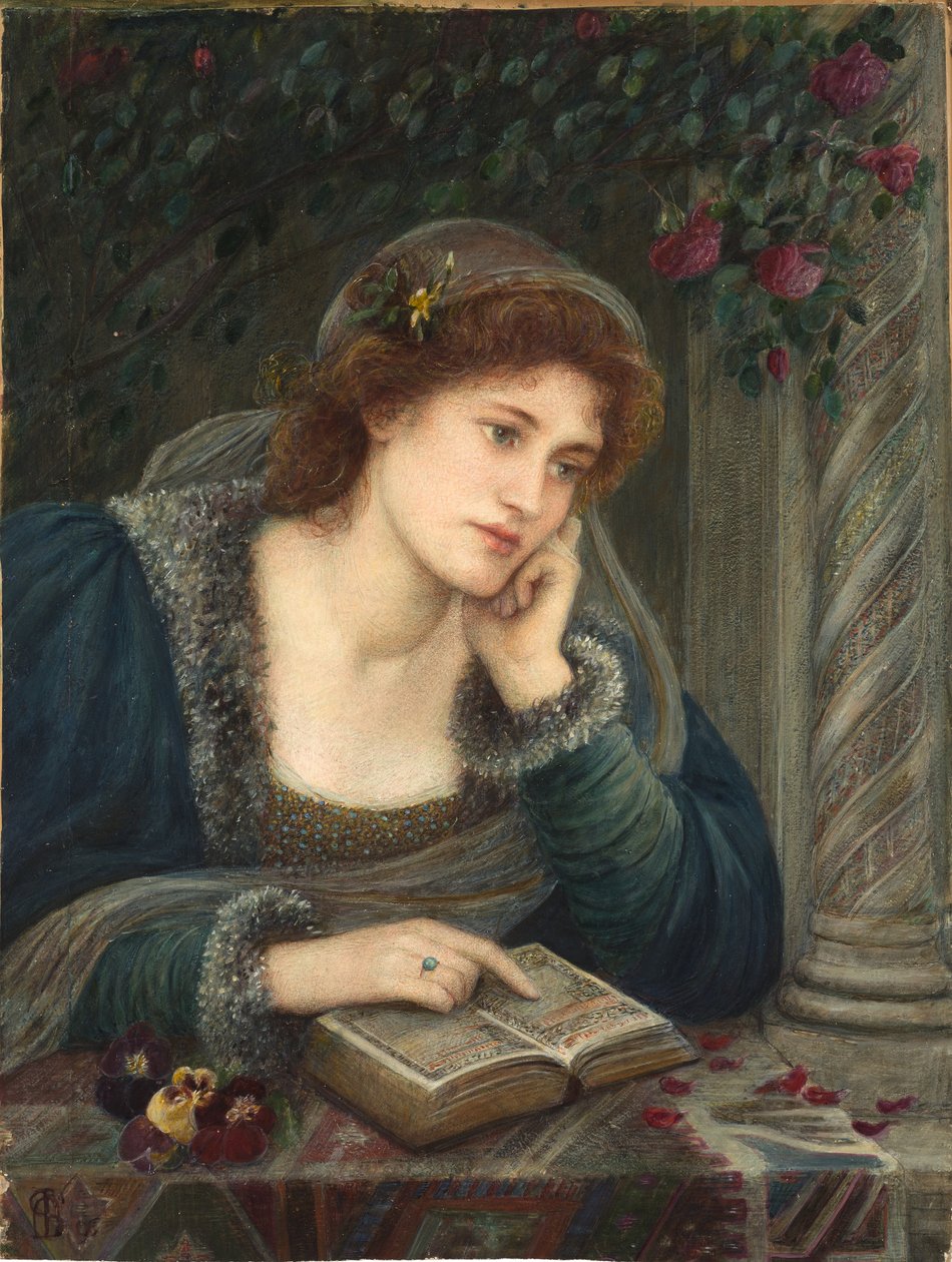 Beatrice door Marie Spartali Stillman