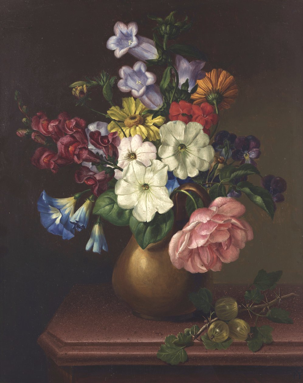 Bloemen door Marija Auersperg Attems