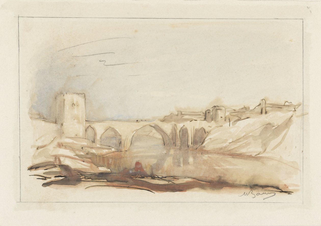 Brug van Toledo door Marius Bauer
