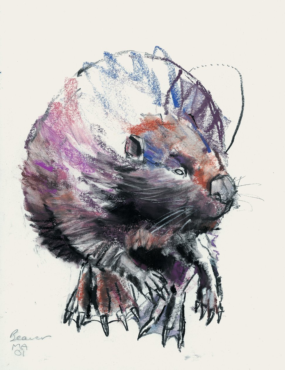 Beaver, 2001 door Mark Adlington