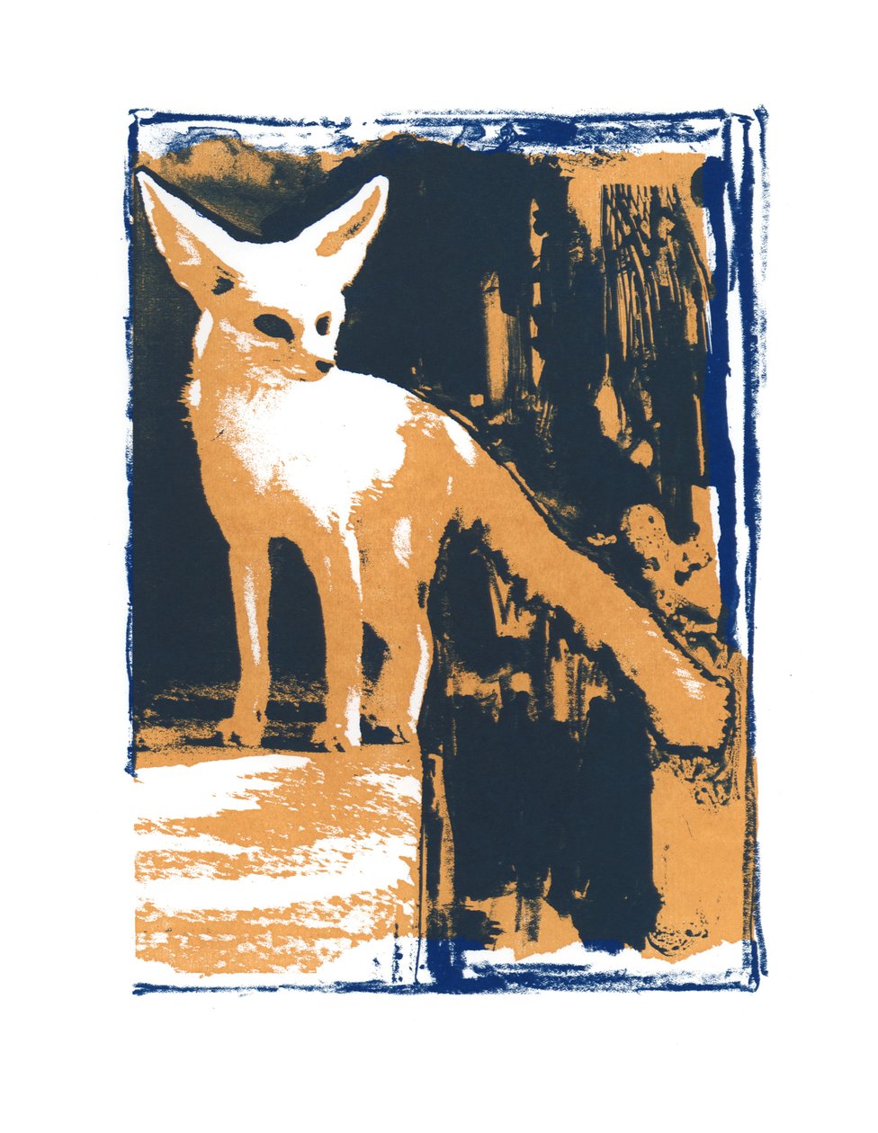 Kleine woestijnvos, 2015 door Mark Adlington