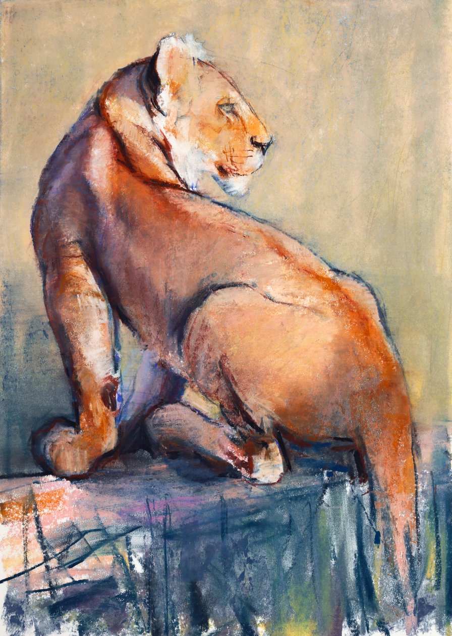 Boomstamstoel, 2019 door Mark Adlington