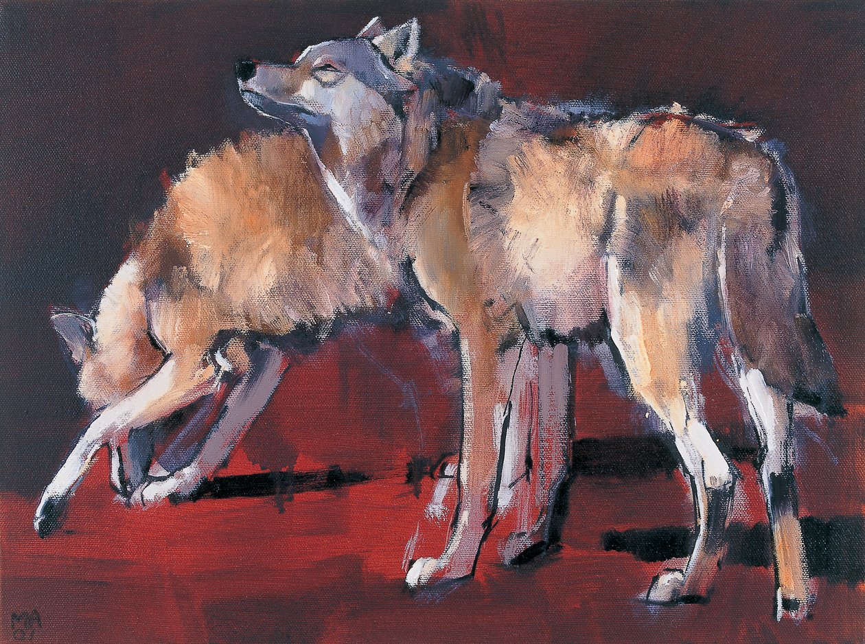 Loups, 2001 door Mark Adlington
