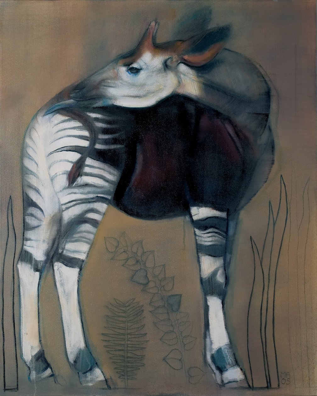 Okapi, 2005 door Mark Adlington