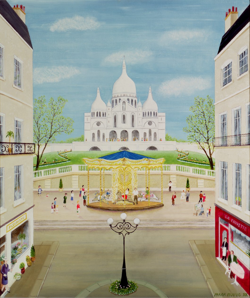 Carrousel door Mark Baring