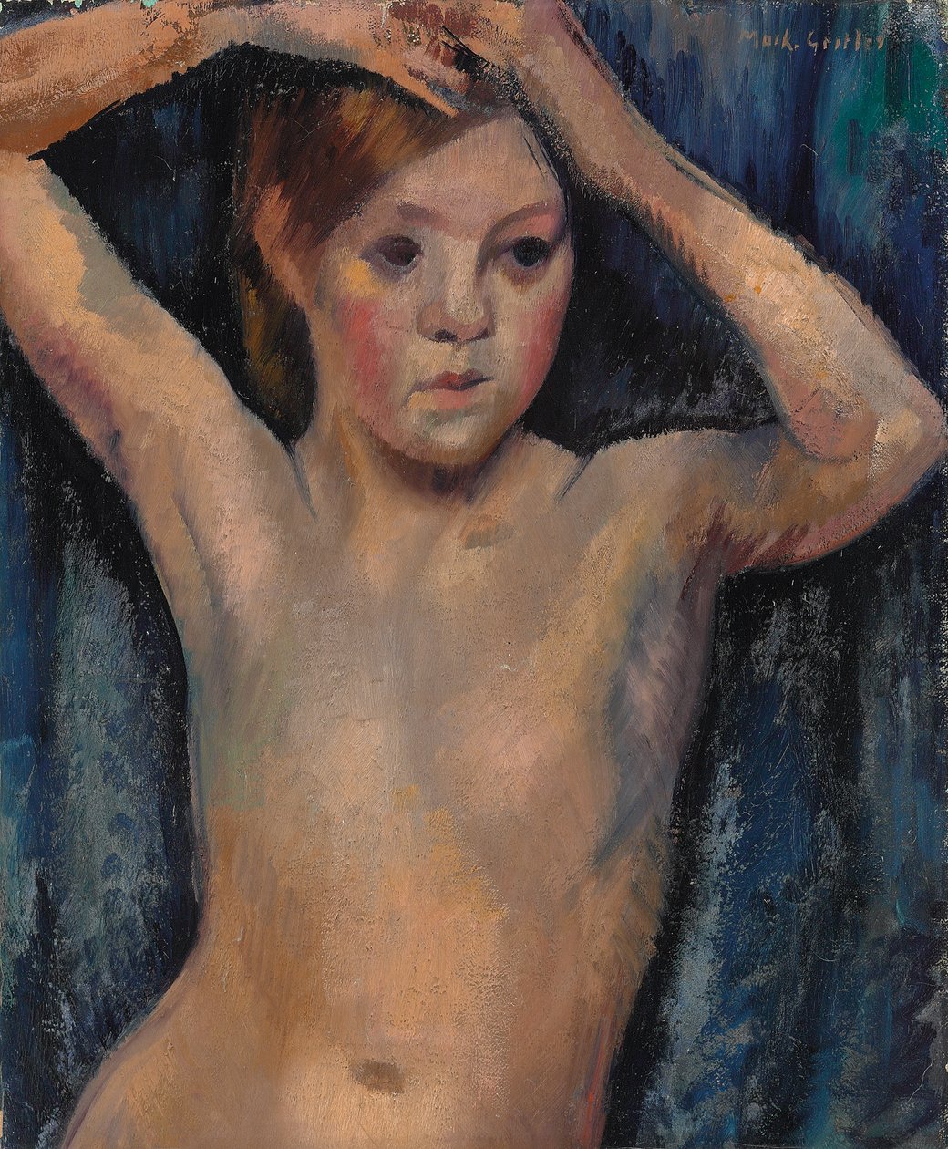 Naakt door Mark Gertler