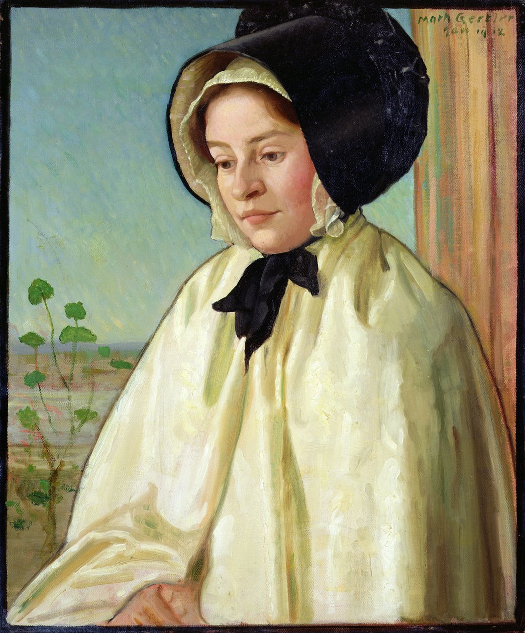 Portret van Alice Irene Harvey door Mark Gertler