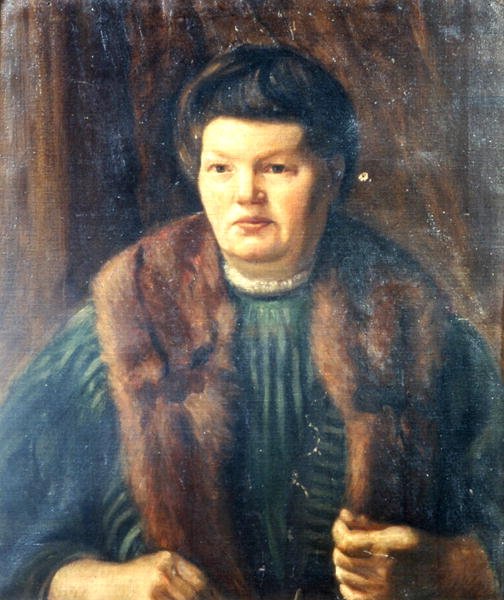 De moeder van de kunstenaar, c.1909 door Mark Gertler