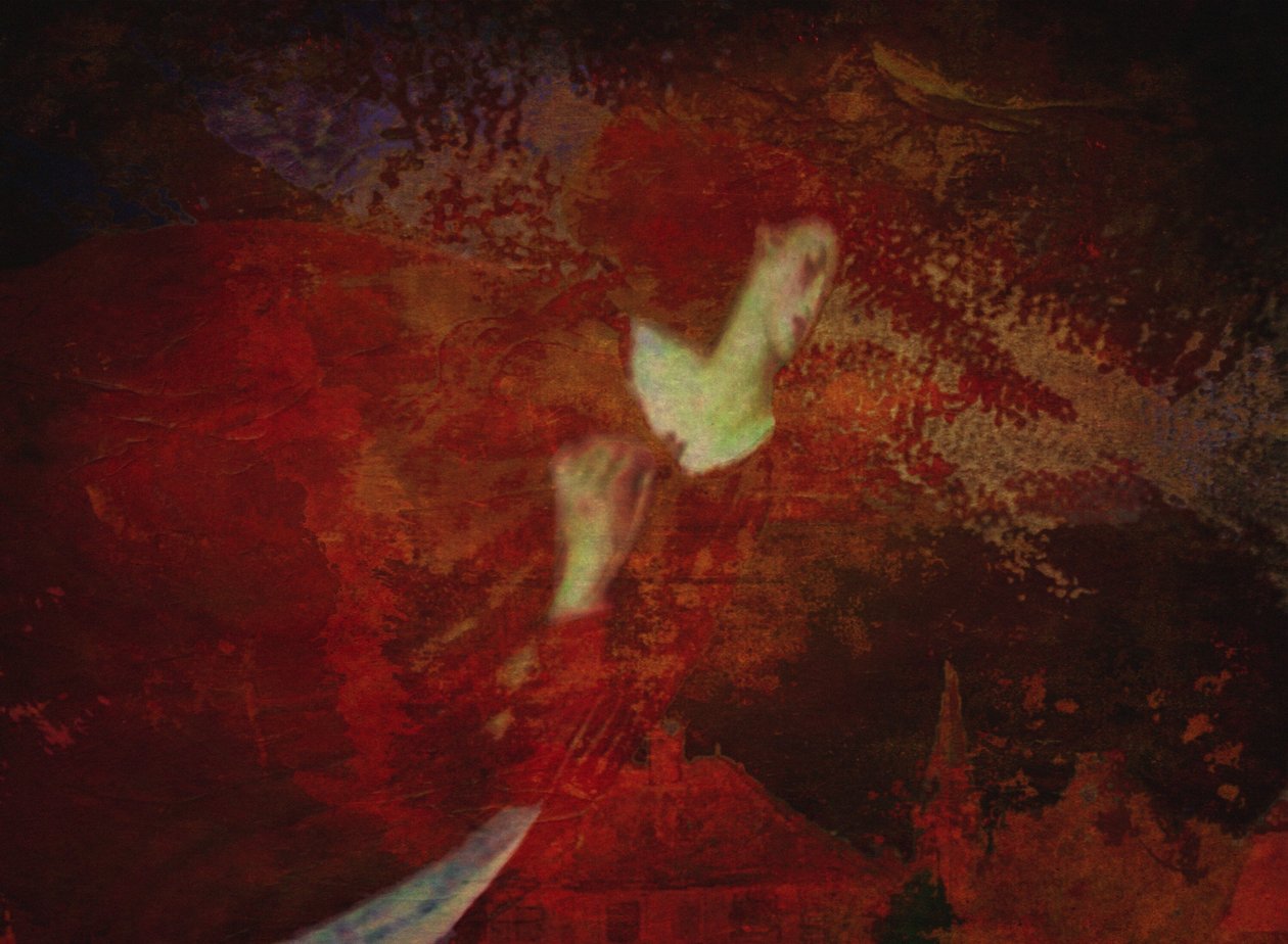 De aprilheks, 2015 (gemengde techniek) door Mark Gordon