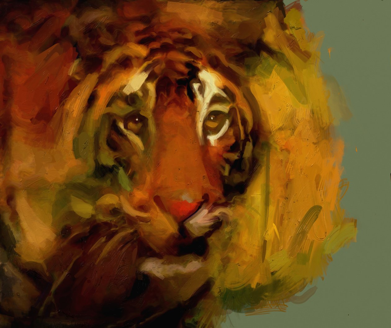 tijger door Mark Gordon