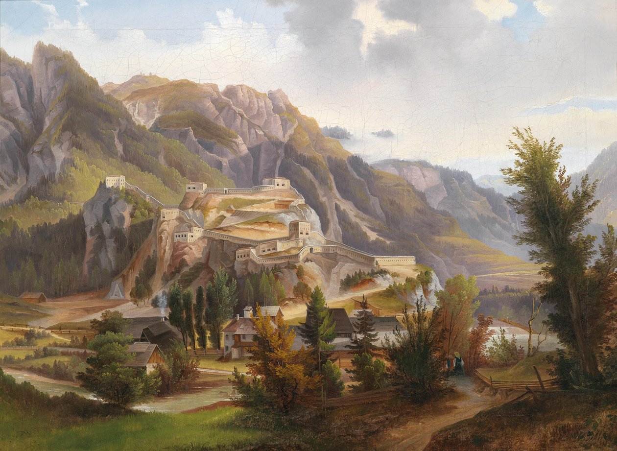Uitzicht op Malborghetto door Marko Pernhart