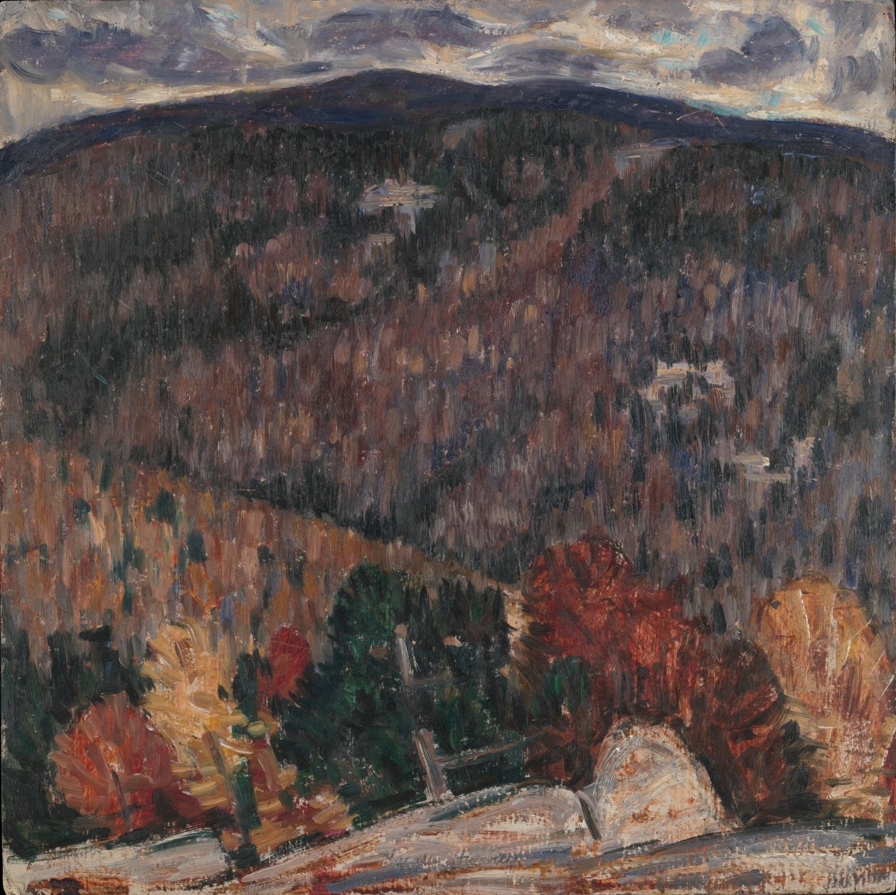 Landschap nr. 25, c.1908-9 door Marsden Hartley