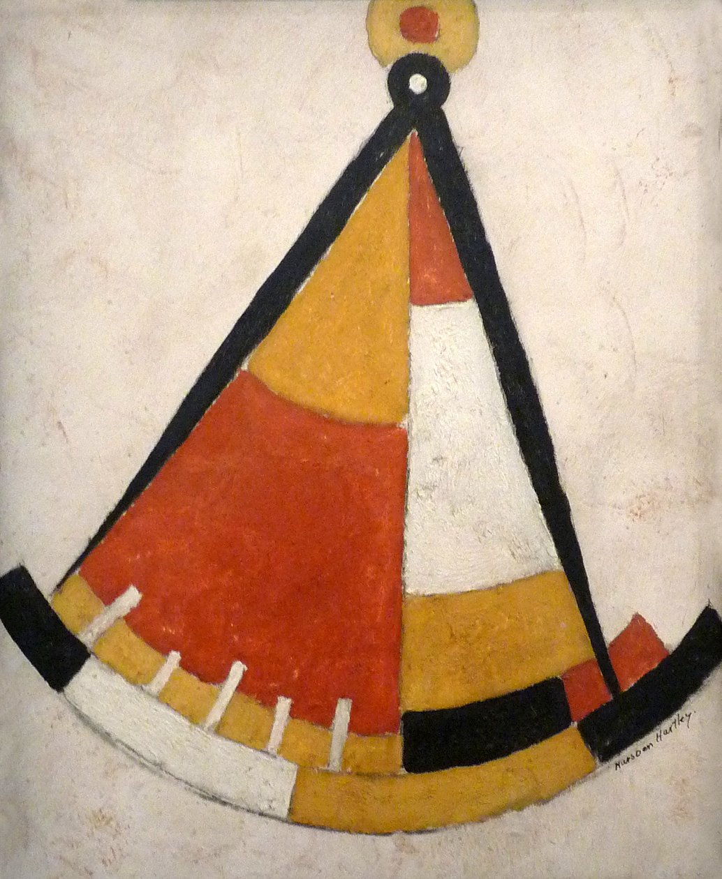 Sextant door Marsden Hartley