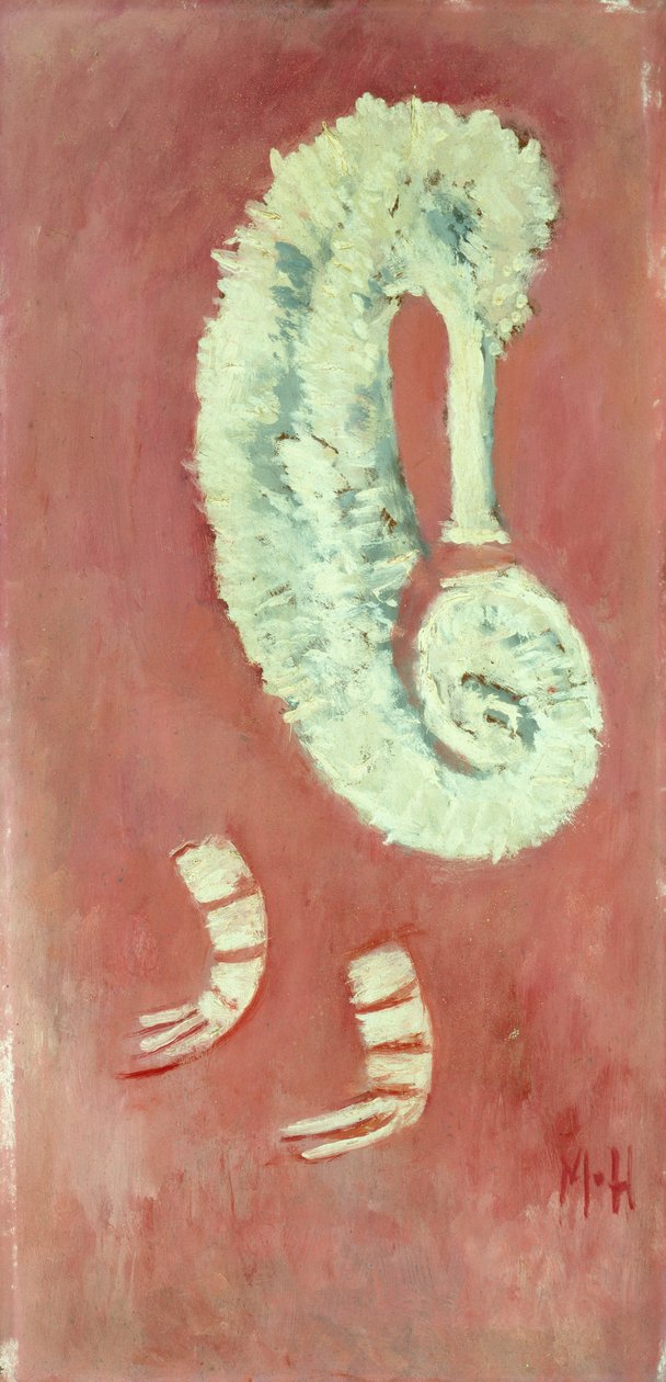 Zeepaard en Garnaal door Marsden Hartley