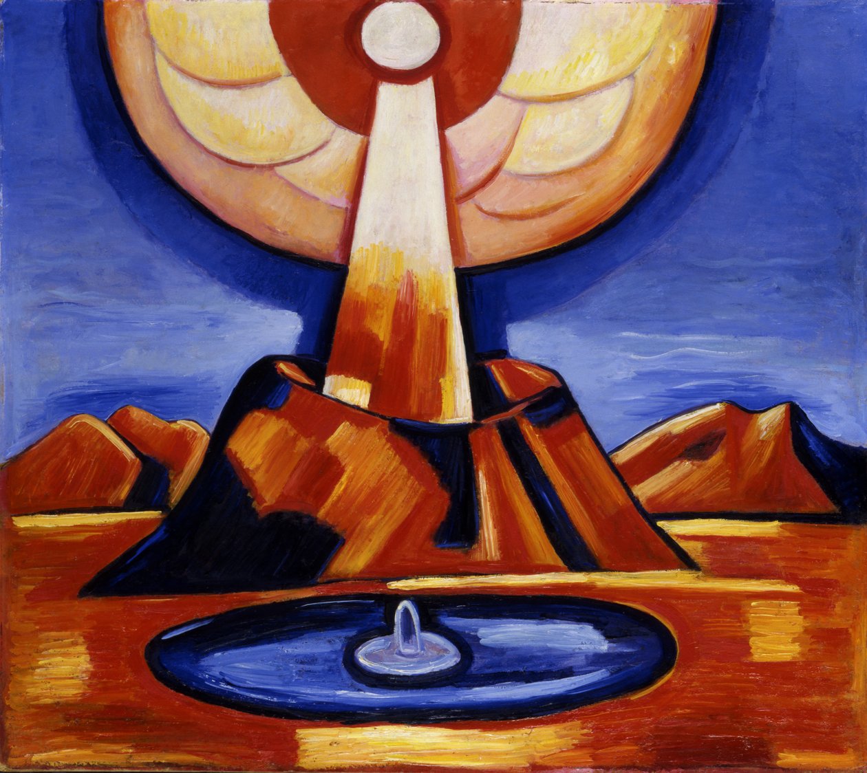 Yliaster Paracelsus, 1932 door Marsden Hartley