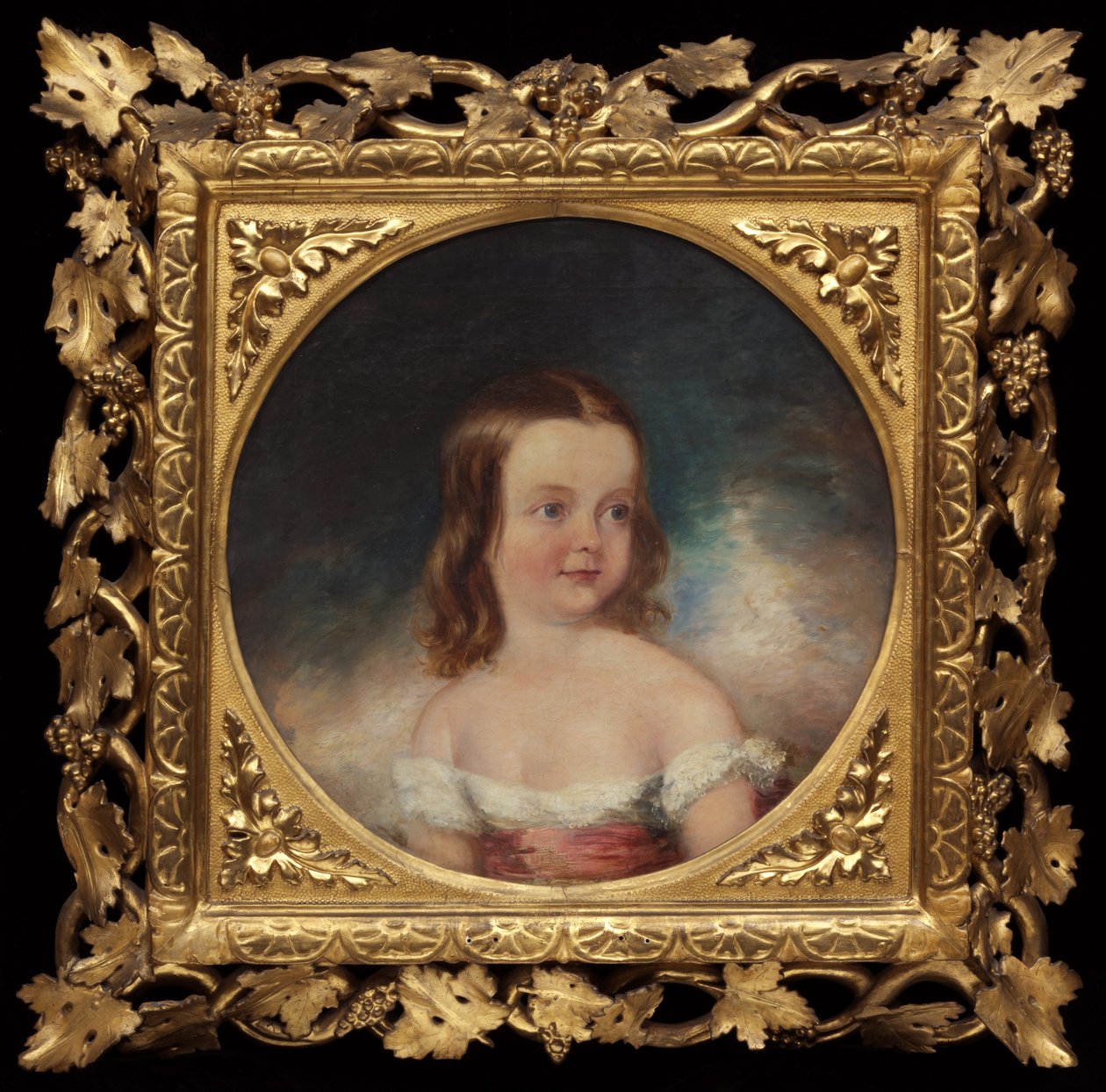 Helen Mary Dickinson (twee jaar oud) door Marshall Claxton