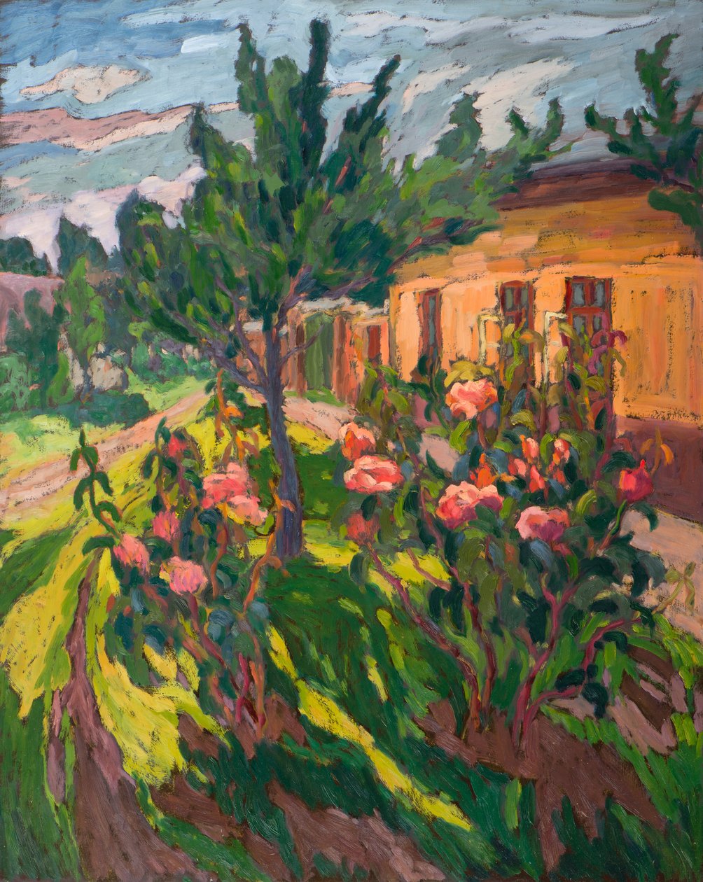 Rozen in mijn voortuin, 2012 door Marta Martonfi Benke