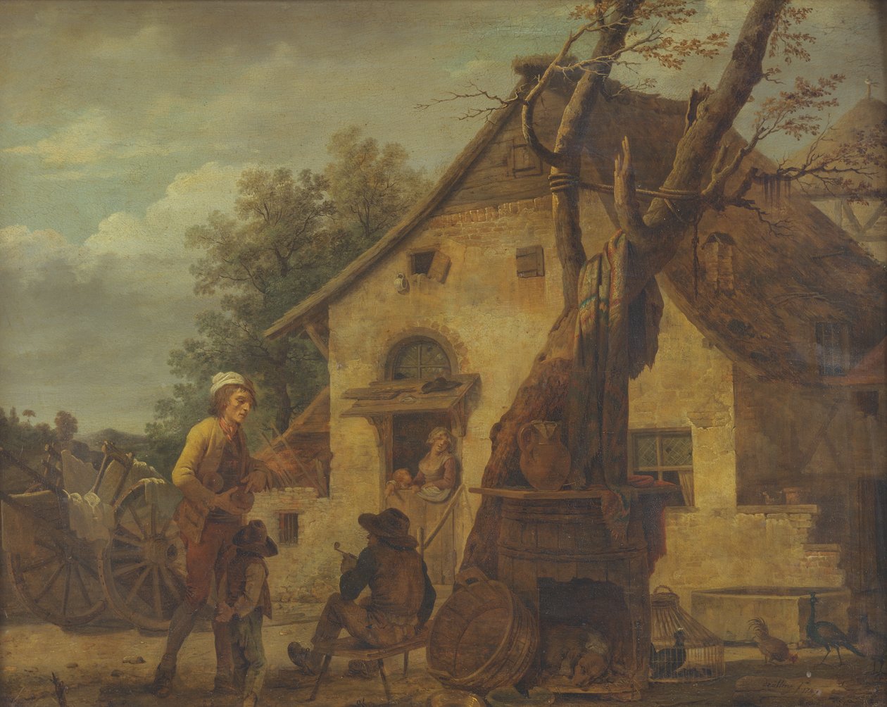 Het Huisje door Michel Martin Drolling