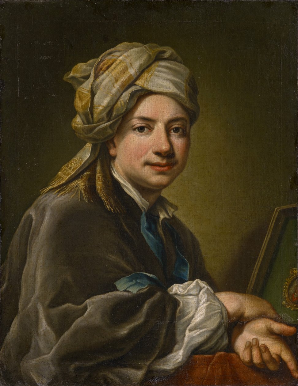 Zelfportret door Martin II Mytens or Meytens
