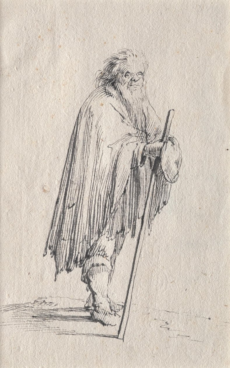 Bettler door Martin Johann Schmidt