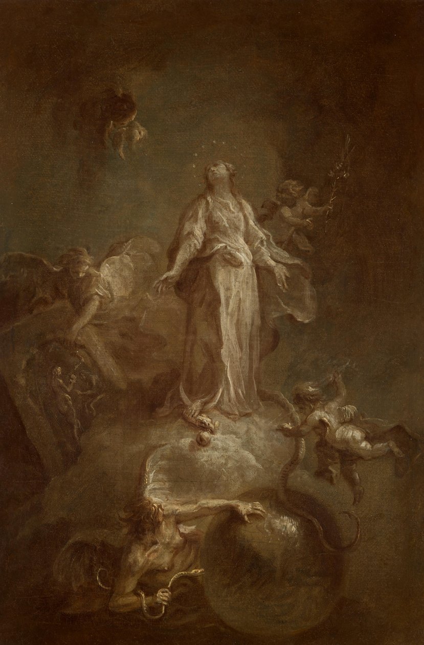 Immaculata door Martin Johann Schmidt