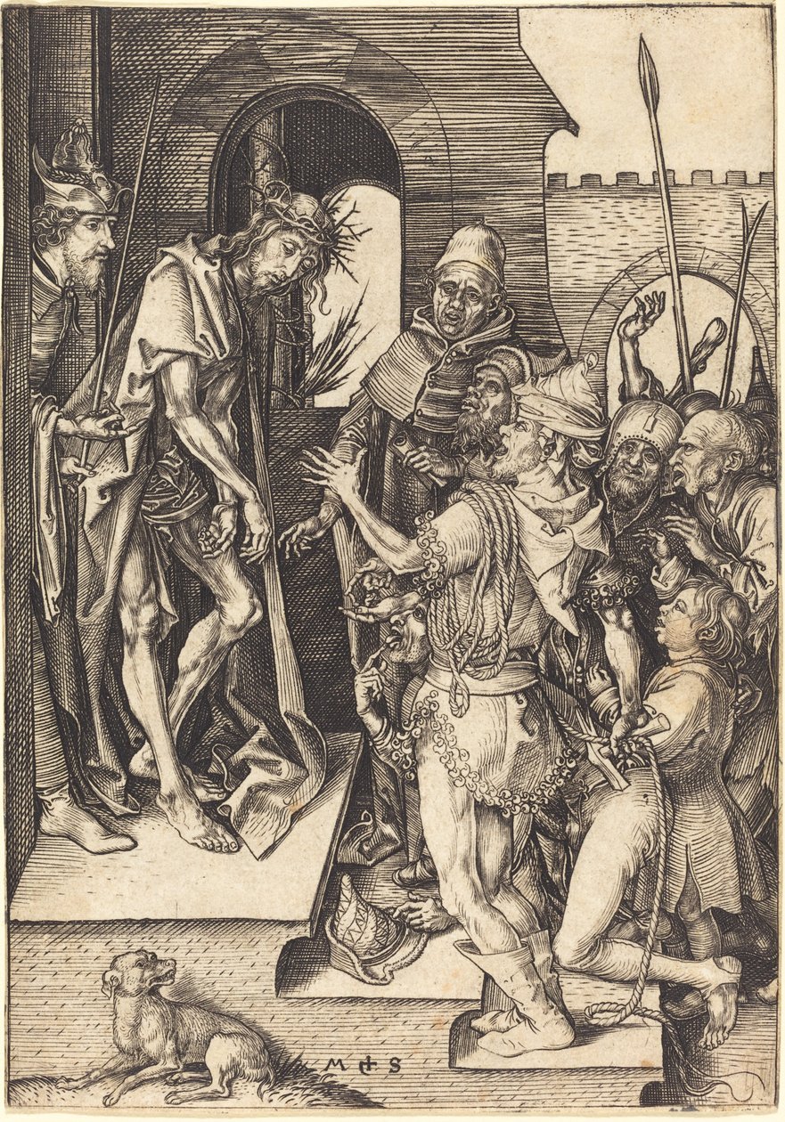 Ecce Homo door Martin Schongauer