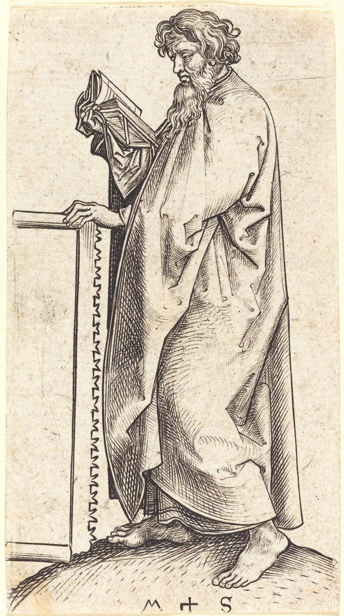 Sint Simon door Martin Schongauer