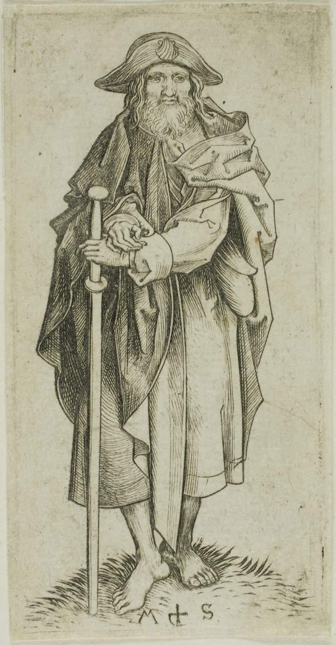 St. James Major, van Apostelen door Martin Schongauer